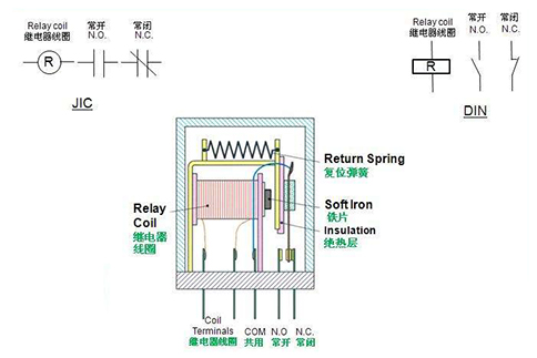 继电器接线图图解